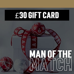 Open image in slideshow, Official MAN OF THE MATCH® Gift Card
