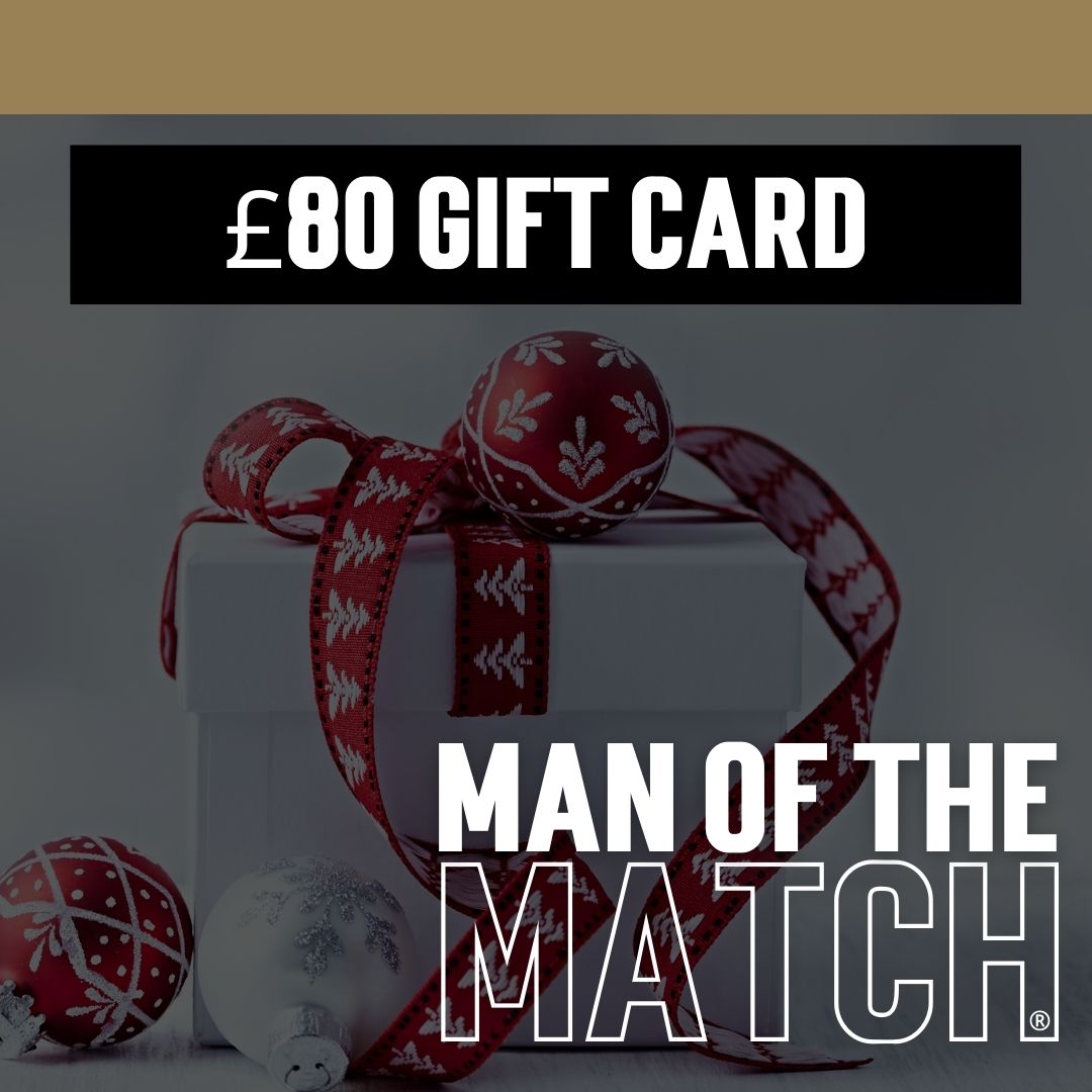 Official MAN OF THE MATCH® Gift Card