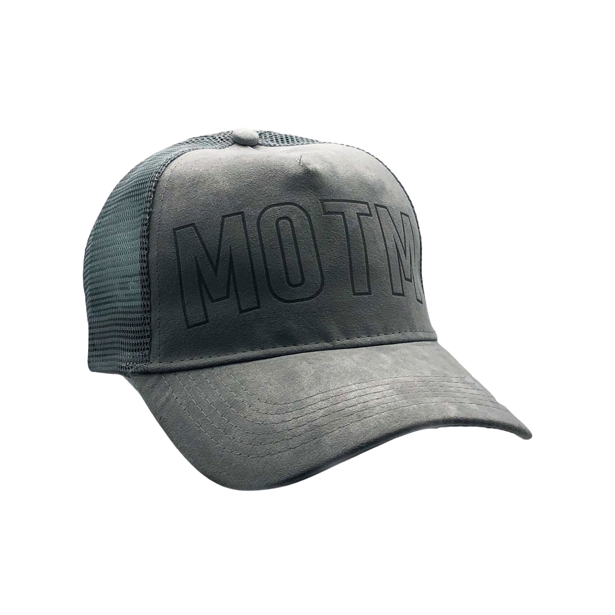 MAN OF THE MATCH® Official Cap - MOTM Laser Branded - Grey Suede
